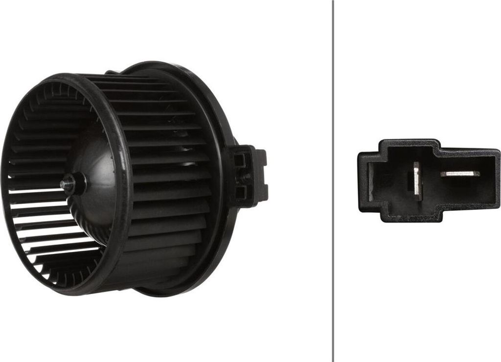 Innenraumgebläse 12 V 224 W 2-polig HELLA für u.a. KIA SORENTO