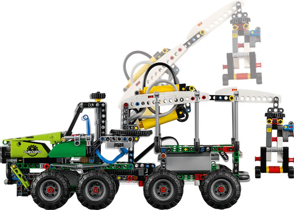 Jeu de construction motorisé Abatteuse forestière LEGO Technic 42080 - 24