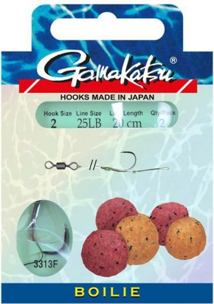 Gamakatsu Booklet Boilie 3313NS | 20cm | #6
