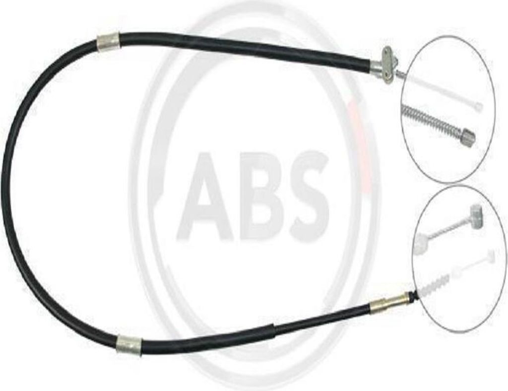 A.B.S. Handbremsseil Seilzug Feststellbremse für TOYOTA COROLLA Liftback (E11) Hinten Rechts K12818