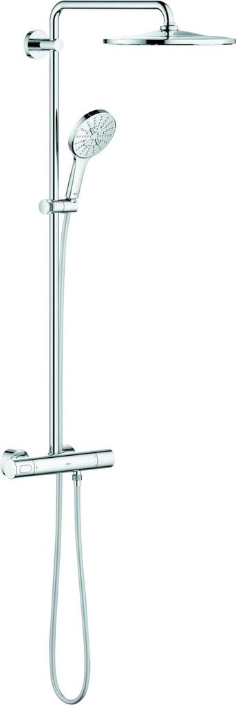 Grohe Rainshower SmartActive 310 Duschsystem mit Thermostatbatterie, für die Wandmontage, 26647000