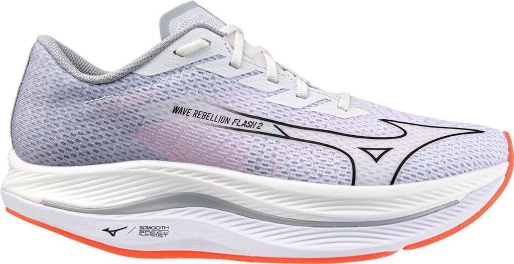 Mizuno Wave Rebellion Flash 2 Laufschuhe Weiß EU 44 1/2 Mann Weiß EU 44 1/2