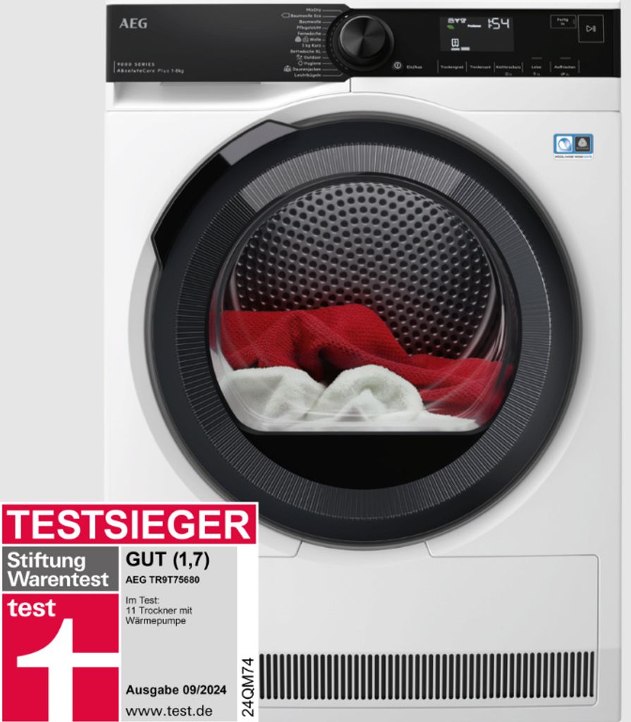 AEG - TR9T75680 - Wärmepumpen-Trockner - 8 kg - Produktbild 14