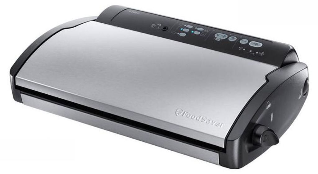 FoodSaver V2860, Czarny, Srebrny, Przyciski Zdjęcie produktu 