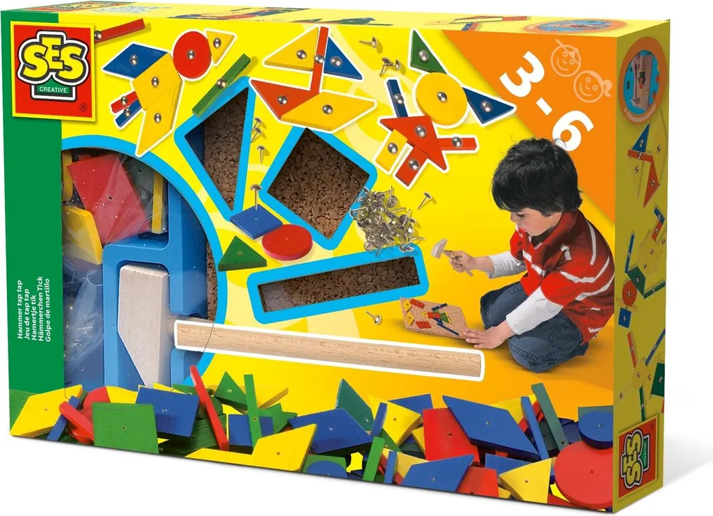 Activité de Martelage Ses Creative : Jeu Éducatif pour Motricité Fine