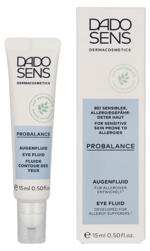 DADO SENS 114021155, Augenserum, 15 ml, Unisex, Beruhigend, Empflindliche Haut, Peg, Paraffin, Silikon
