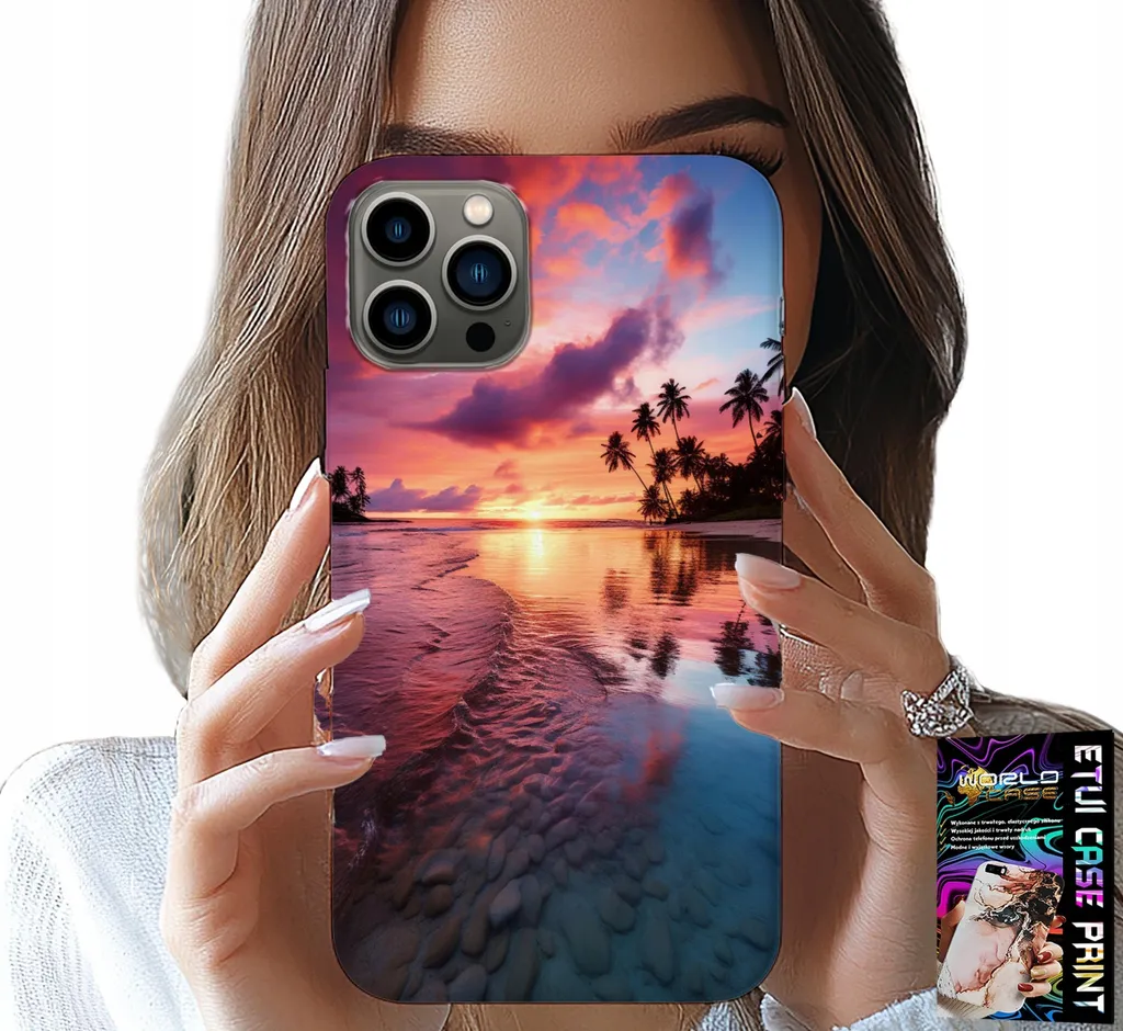 Custodia iPhone 11 Pro Isola Bella - Cover Mare con Vetro Temperato