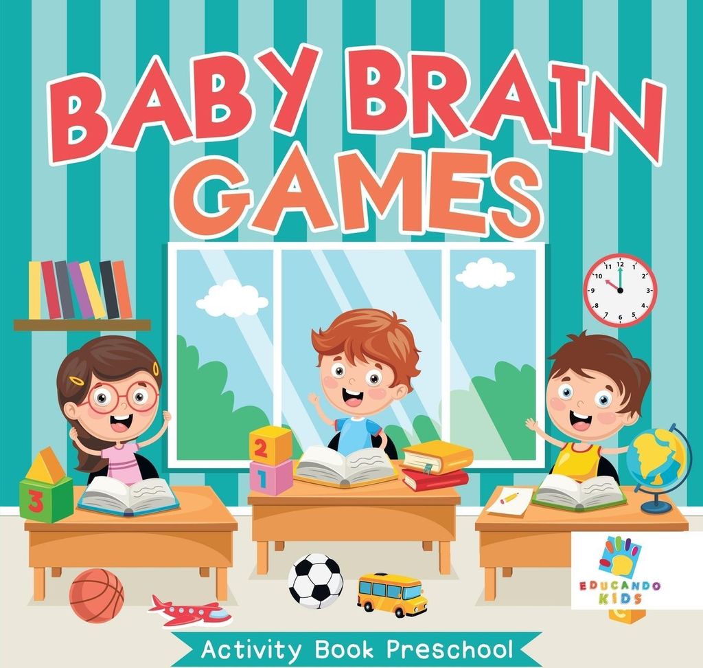 Baby Brain Games Activity Book Preschool