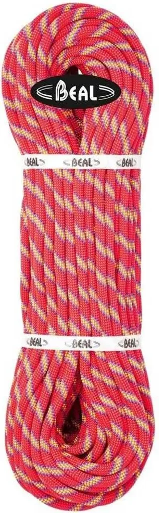 Beal Virus 10mm Corde d'Escalade Sportive Rose de 70m pour Falaise
