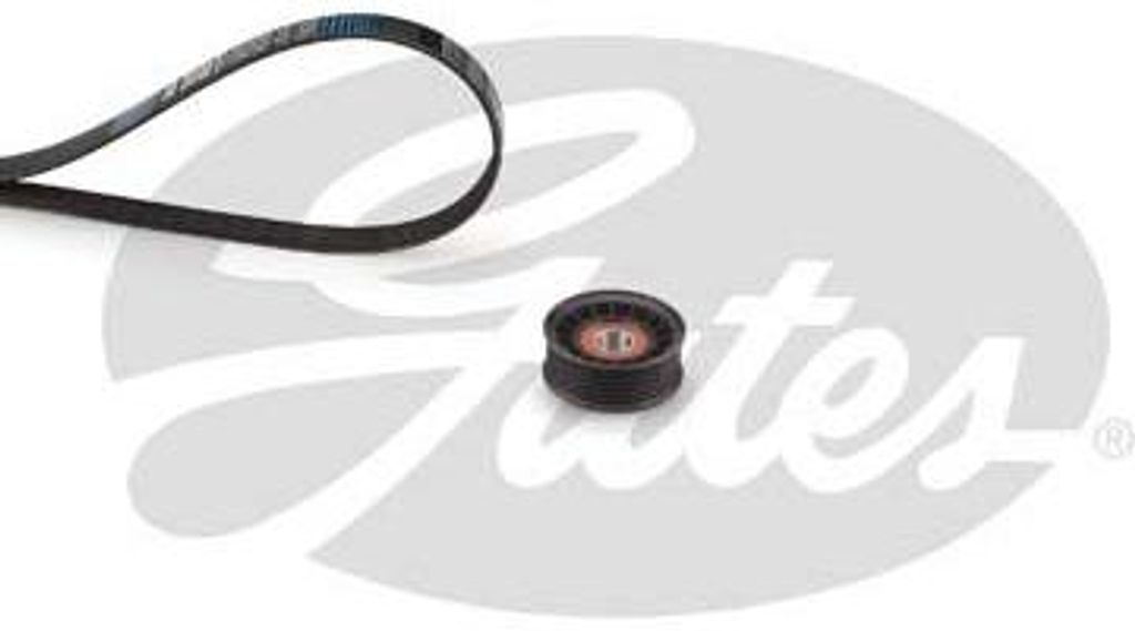 GATES K016PK1249SF Keilrippenriemensatz OE 31258082 kompatibel mit V50, S40, C30, Focus, C-Max