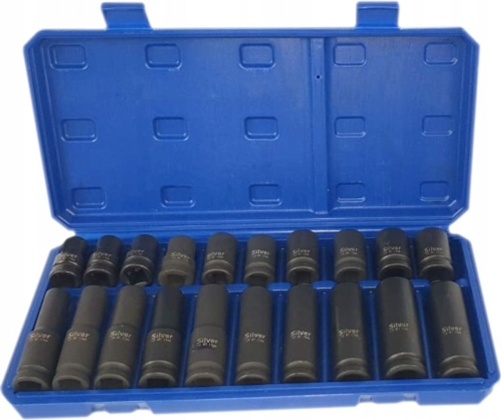 ELMAX | Schlagsteckschlüssel-Satz, 1/2", 10–19 mm, 20-tlg, Produktbild 