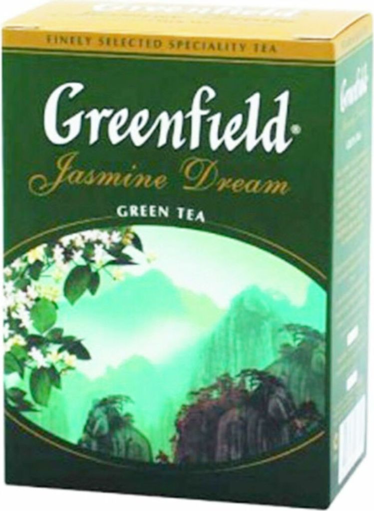 Greenfield chinesischer Grüntee Jasmine Dream lose 200g Tee Produktbild 