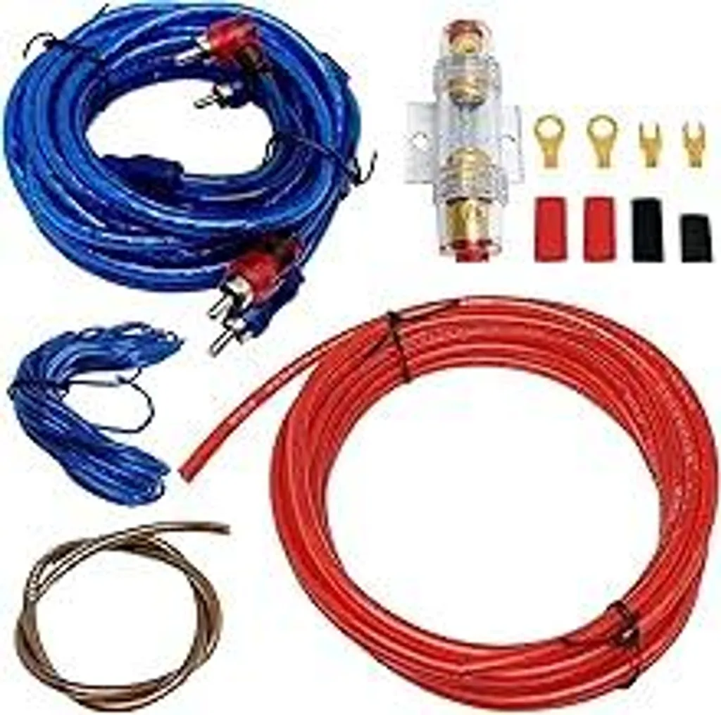 Kit Cavi Amplificatore Auto 10GA Subwoofer 4.5m - Audio Professionale