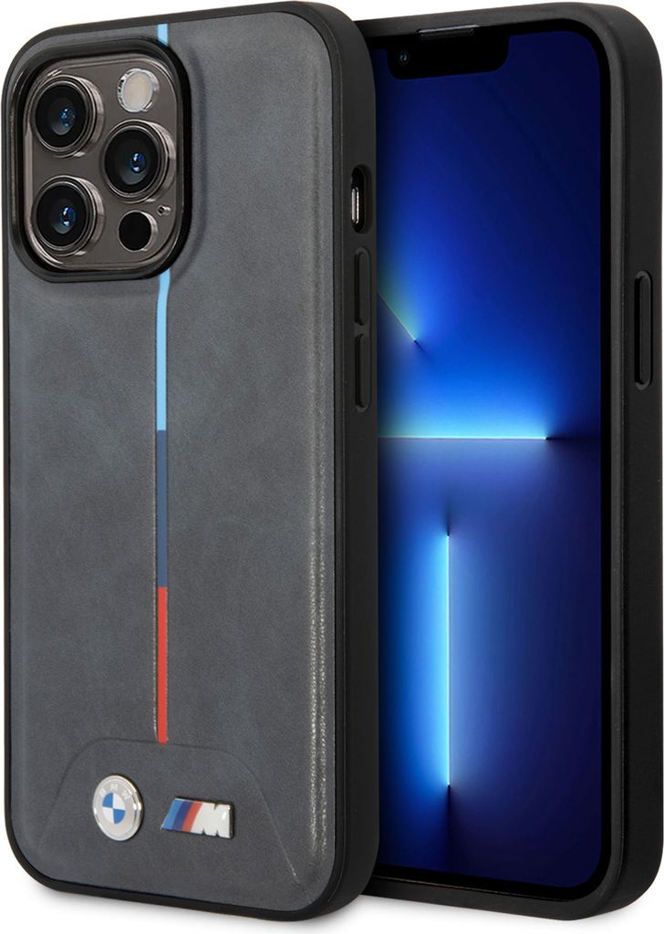 BMW iPhone 14 Pro Back cover case - - Tricolor