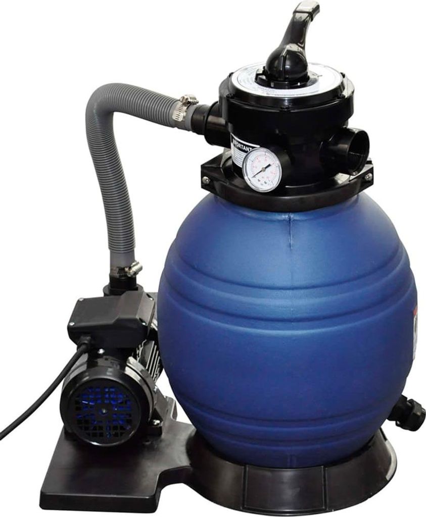 vidaXL Sandfilterpumpe 400 W 11.000 L/h