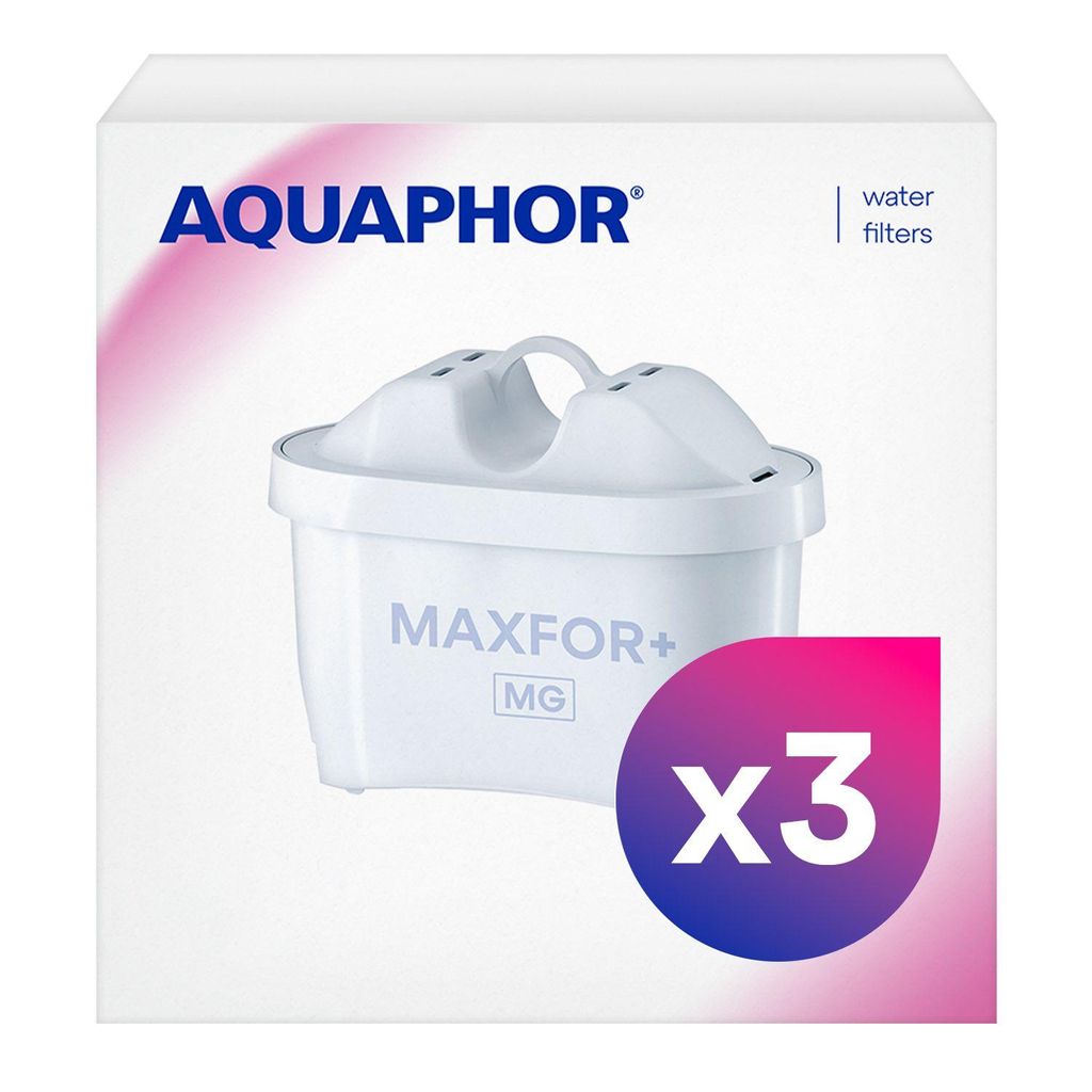 AQUAPHOR Aquaphor Maxfor+ Magnesium vedensuodatin, 3 kpl Produktbild 