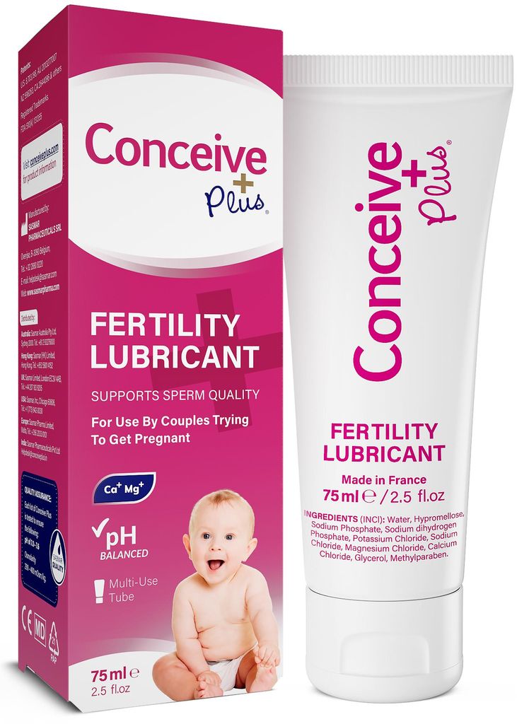 Conceive Plus Lubrykant płodności 75 ml – z jonami wapnia i Zdjęcie produktu  Obraz wygenerowany przez AI