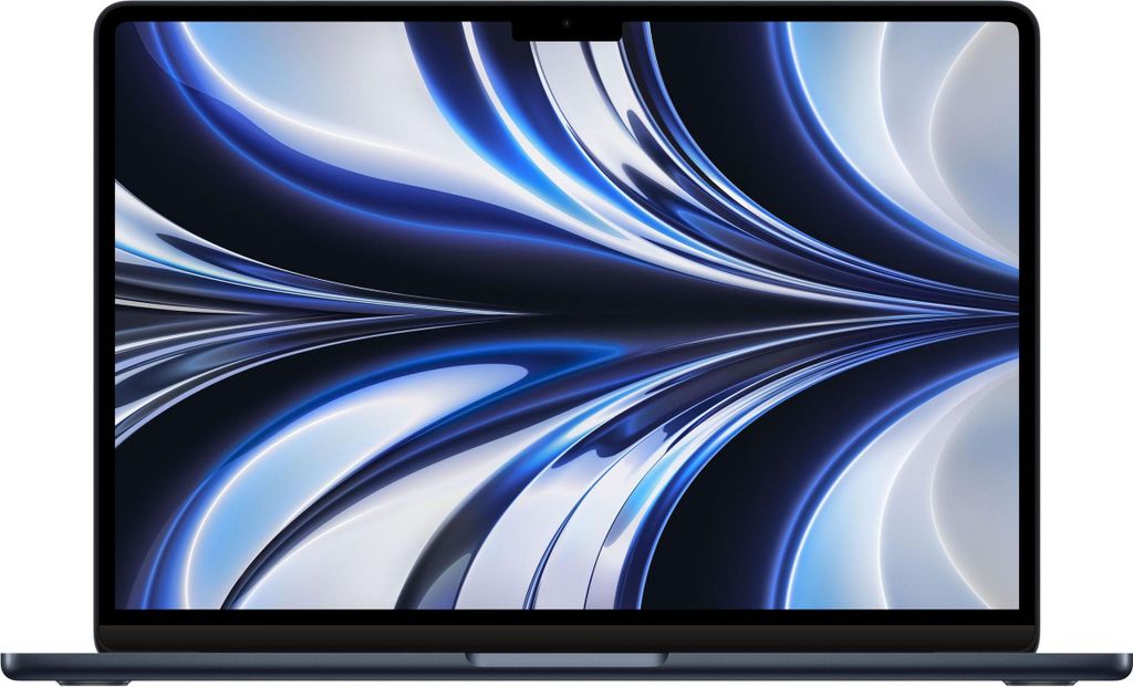 MacBook Air mitternacht, 2022, Apple M2 8C8G, 8GB, 256GB, Produktbild 