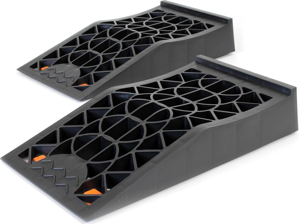 Wiltec rampy krátke extra ploché 2 kusy z plastu do 3 t Obrázok produktu 6