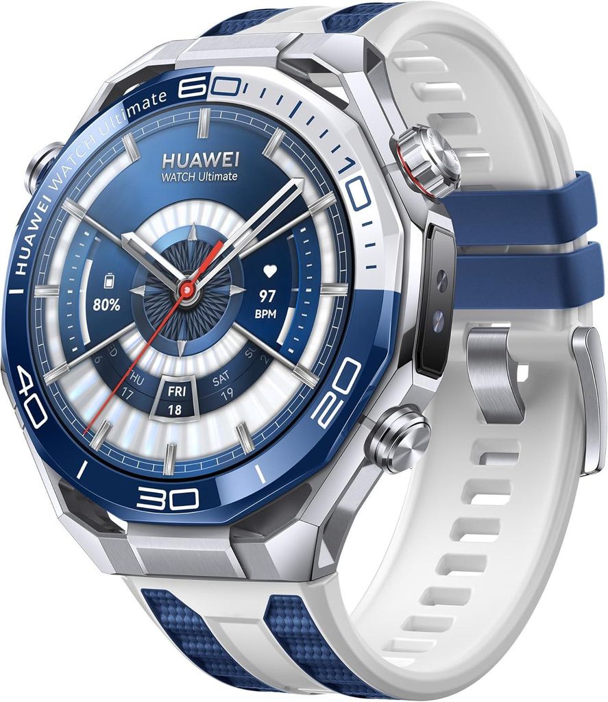 HUAWEI Watch Ultimate 2 Smartwatch, GPS, 20 ATM, Health Insights, Emotionales Wohlbefinden, Schlafgesundheit, Sonarbasierte Unterwasserkommunikatio...