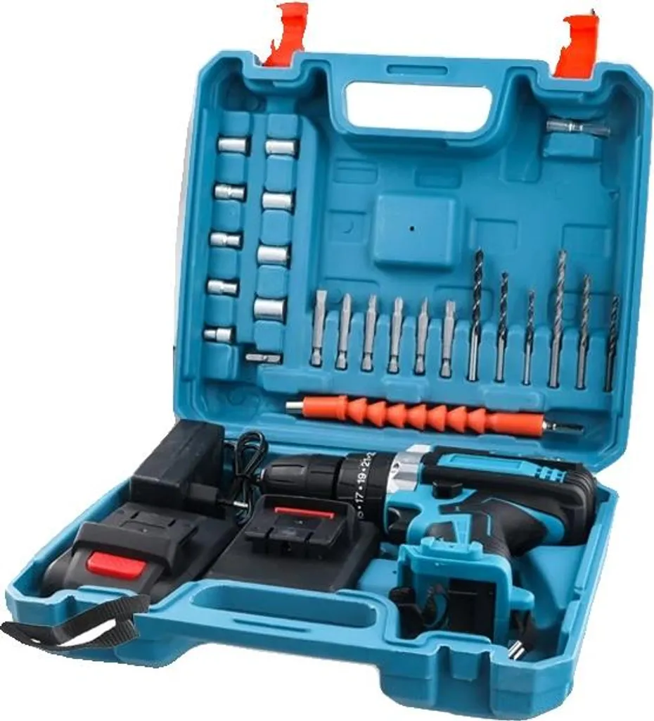 Perceuse sans fil 21V idéale pour montage de meubles et travaux bois