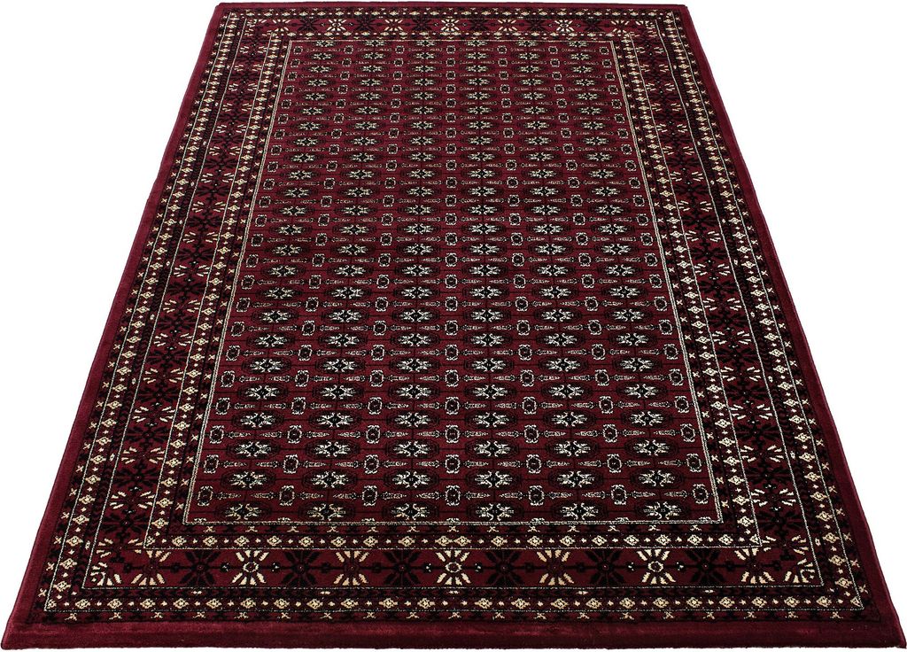Marrakesh Royal teppich kurzflor rechteckig 80x150cm rot