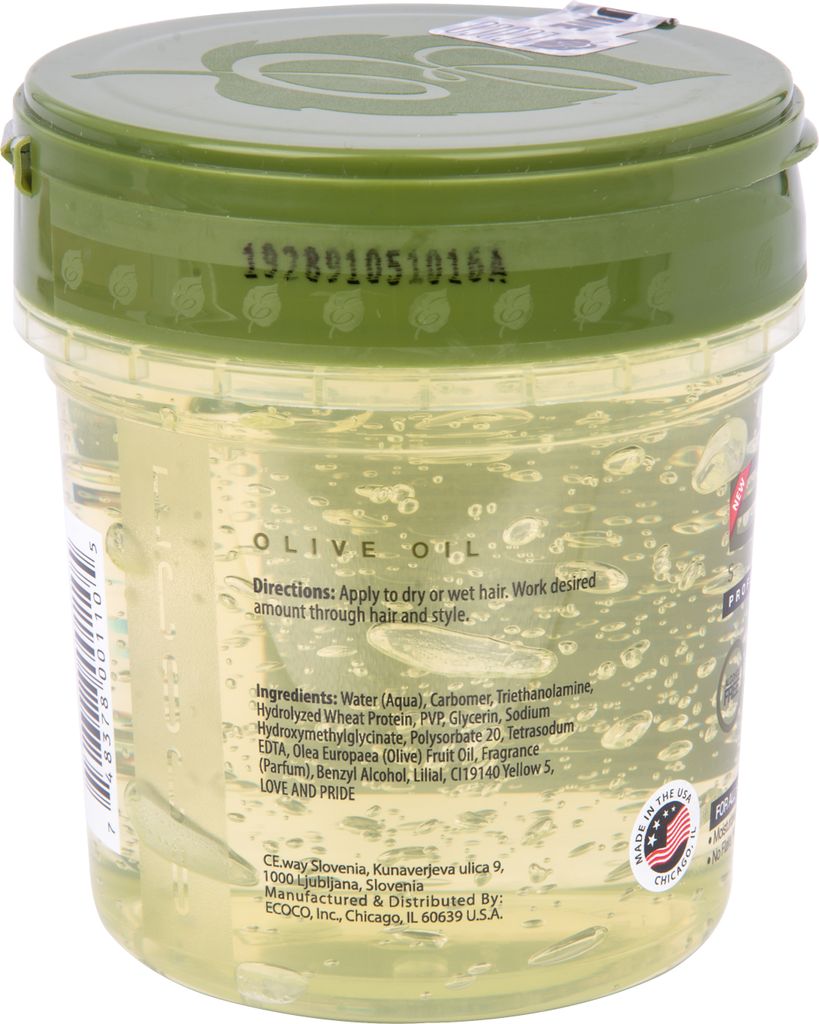Eco Style Olive Oil Styling Gel 8oz 236ml Produktbild 8