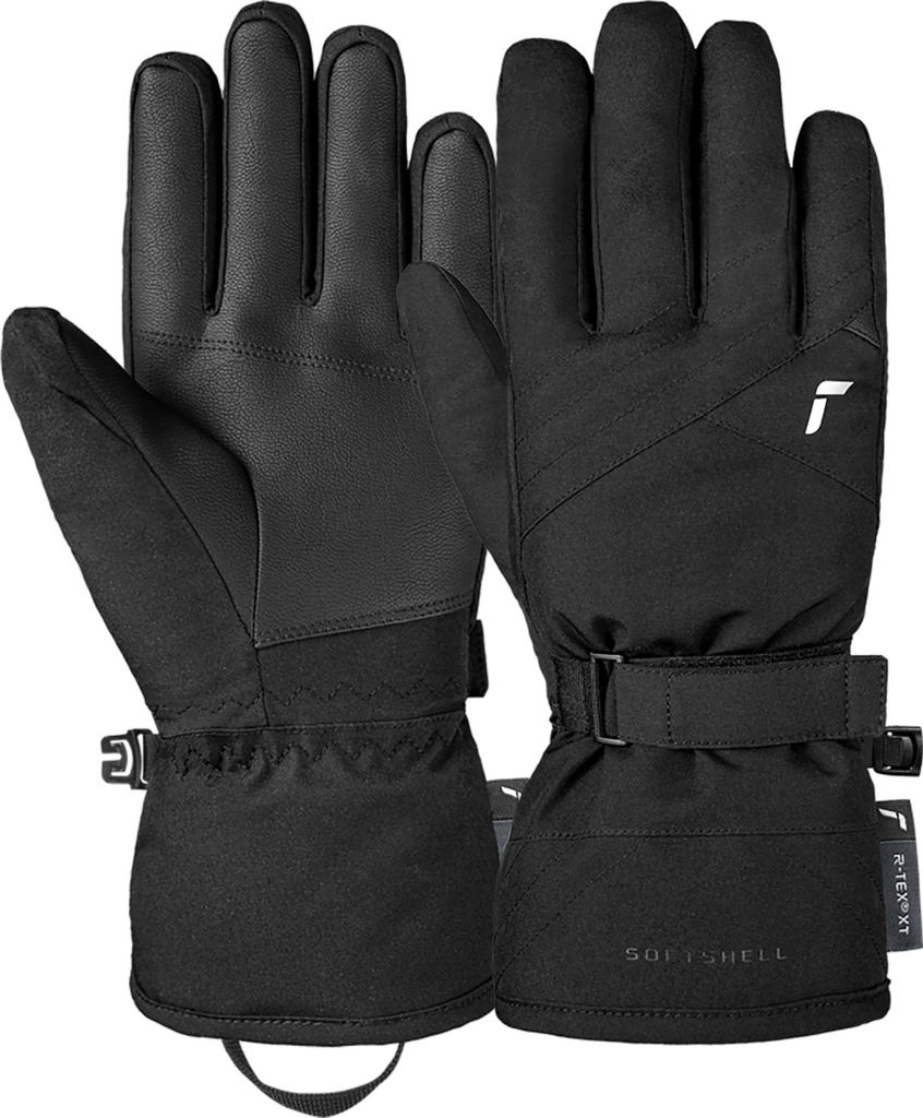 Reusch Fingerhandschuhe Alena R-TEX XT mit wasser- und winddichter Eigenschaft 7702 black / silver 6.5