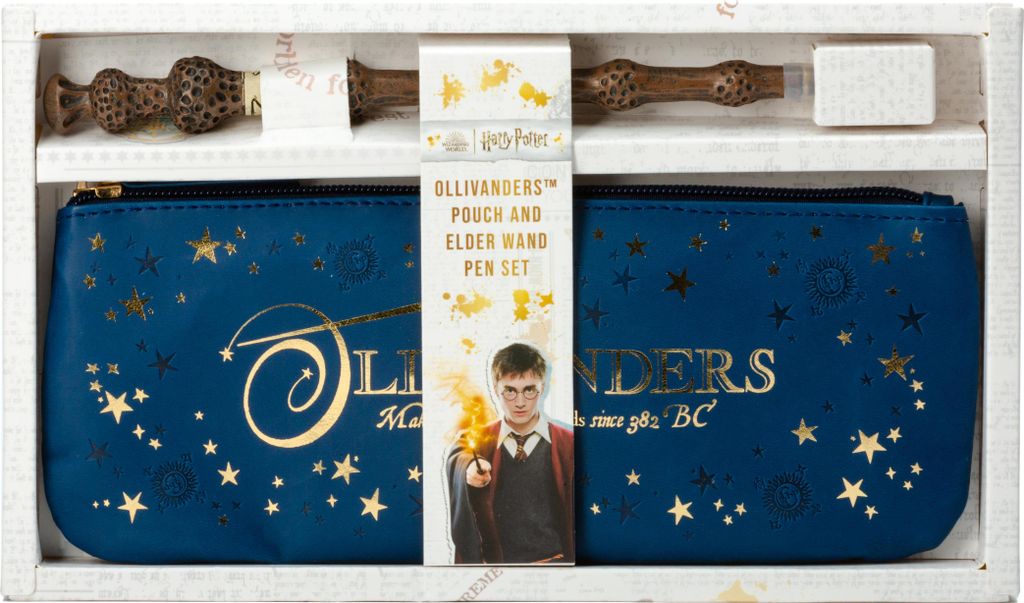Harry Potter: Ollivanders(tm) Pouch and Elder Wand Pen Set Produktbild 