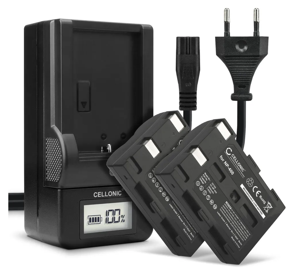 Kit Batterie pour Appareil Photo Konica Minolta Maxxum 5D 7D et Dynax 7D