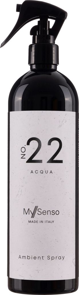 Ambient Spray N°22 Acqua 500 ml, My Senso, 100% natürlich, Raumspray