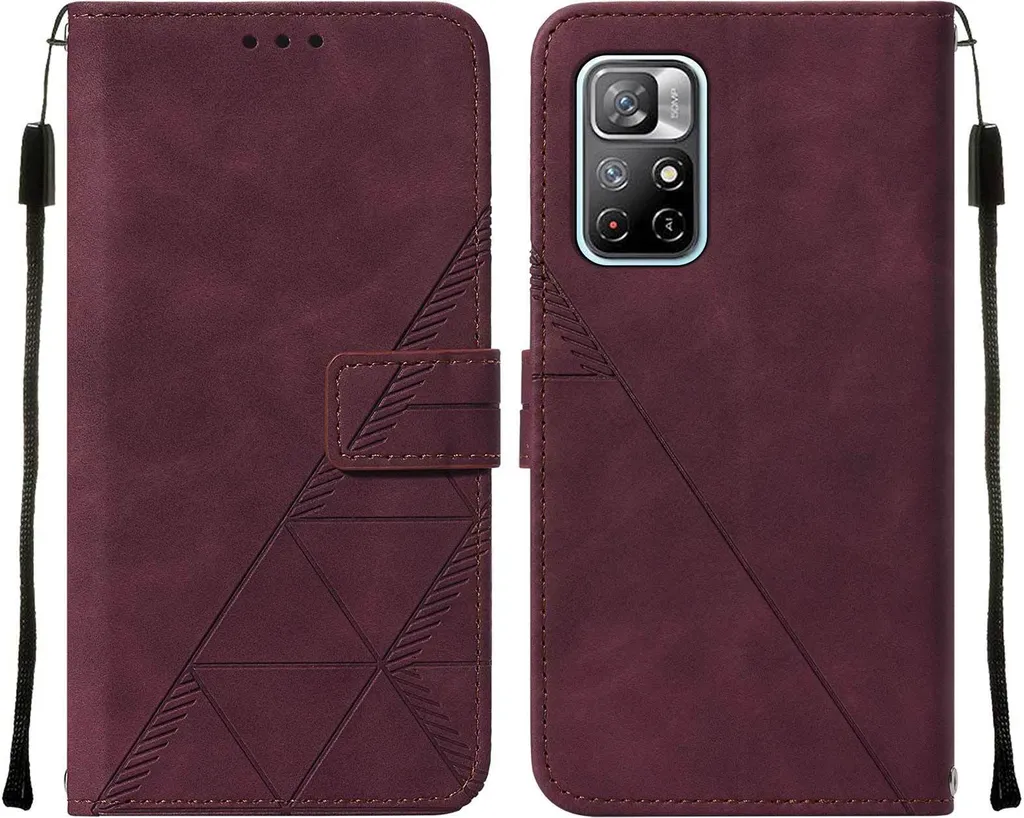 Fertuo Cover per POCO F4 5G, Custodia a Libro in Pelle Flip Case