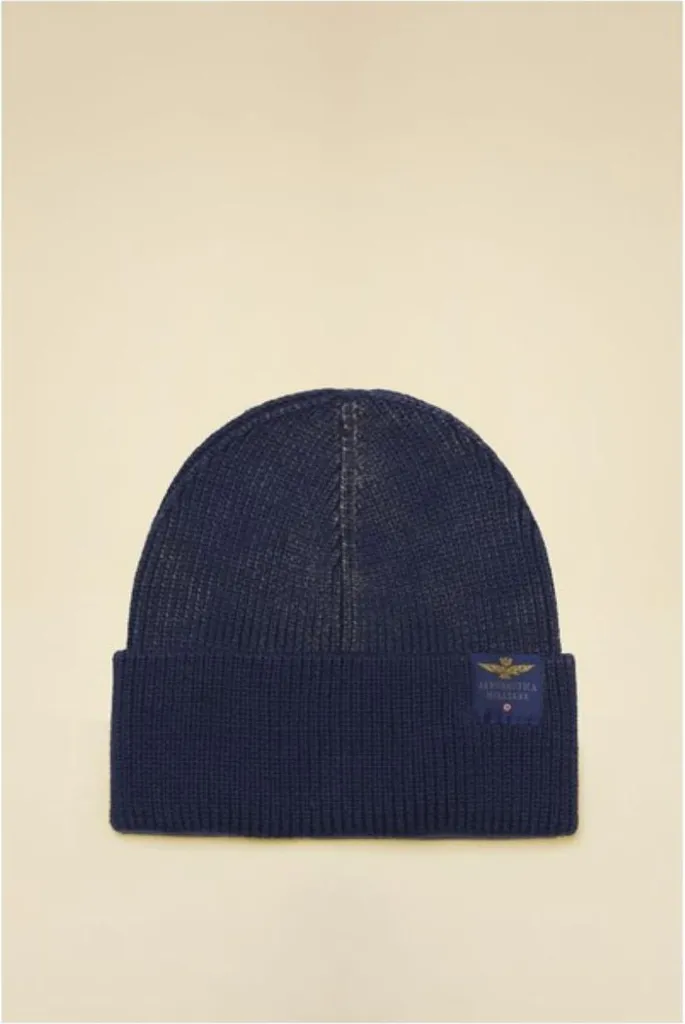 Bonnet Aeronautica Militare - Fini le Froid avec Style et Confort Laine
