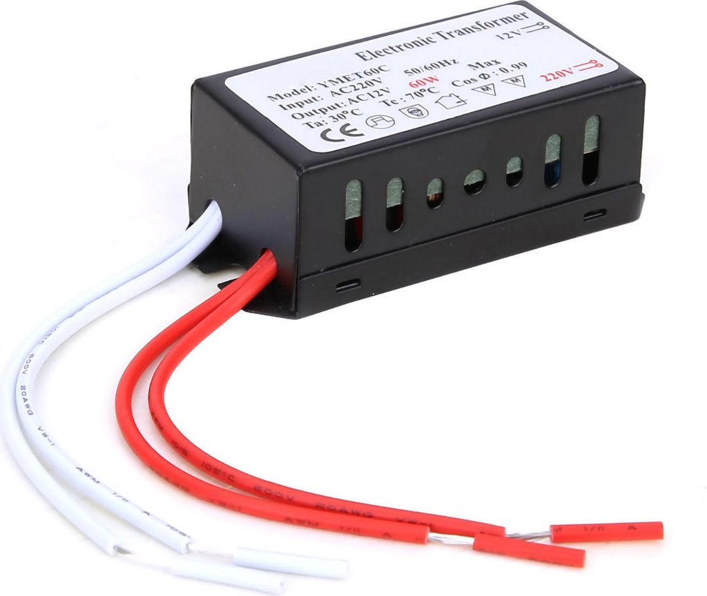 Elektronischer Transformator,Elektronischer Leistungstransformator,Spannungswandler,Elektronischer Transformator Stromversorgung Treiber, zu 12V El...