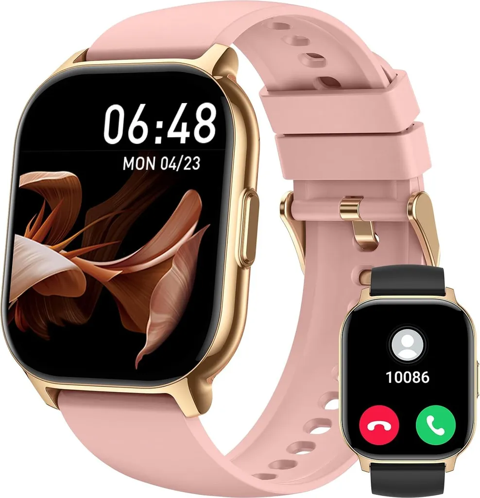 Smart Watch 2.1 HD Uomo Donna Chiamate Bluetooth Fitness IP68 Italia
