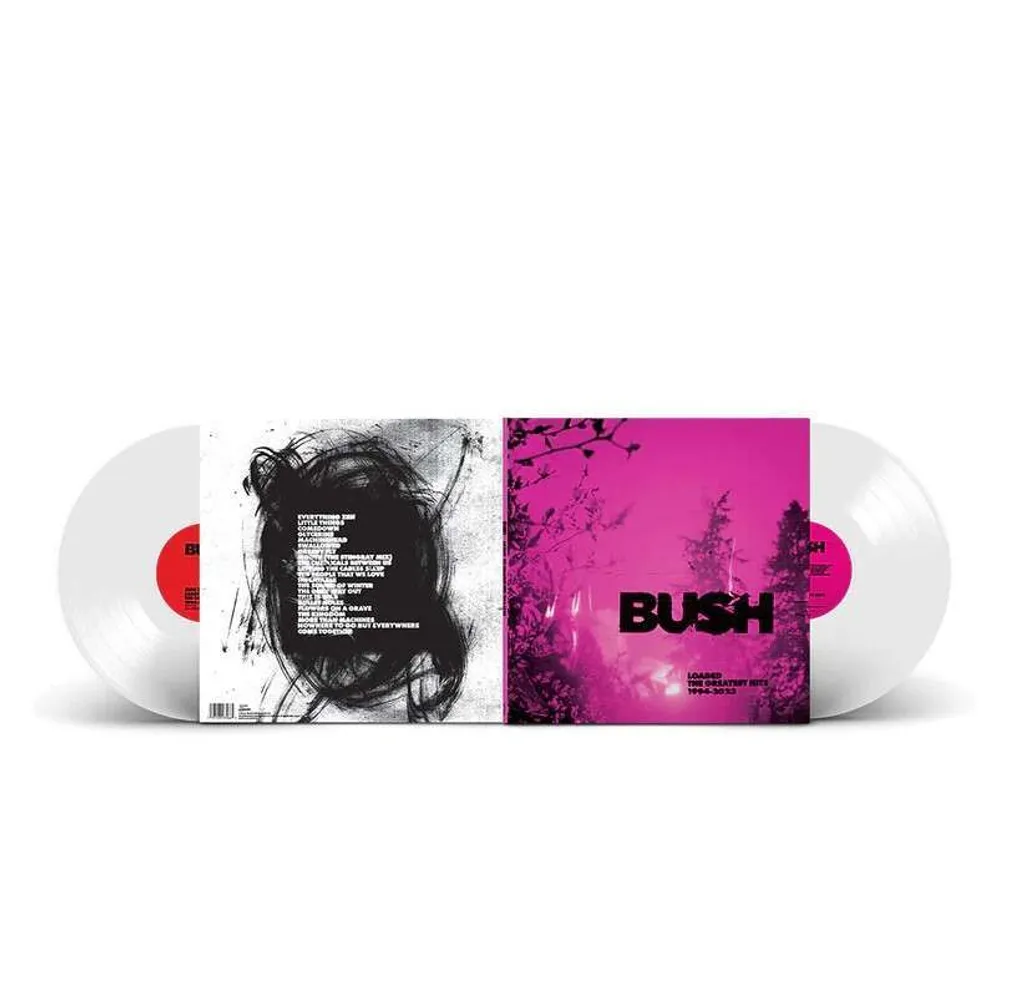 Compilation Bush Loaded Vinyle : La Discographie Rock en 2 LP Clear - 2