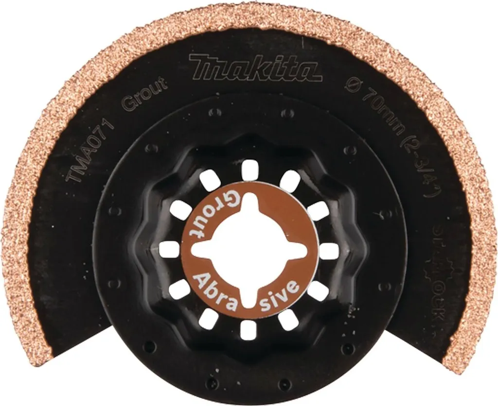Lame Makita TMA071 pour enlever les joints sans casser le carrelage