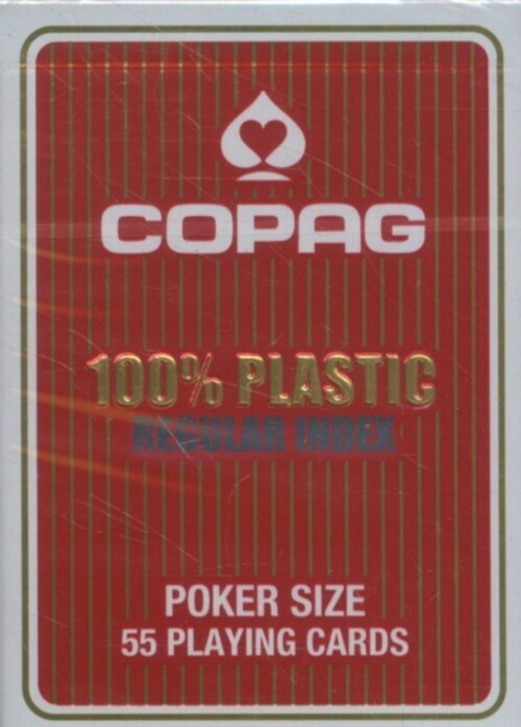 Karty do gry Copag 100% plastic Regular index Obrázok produktu 