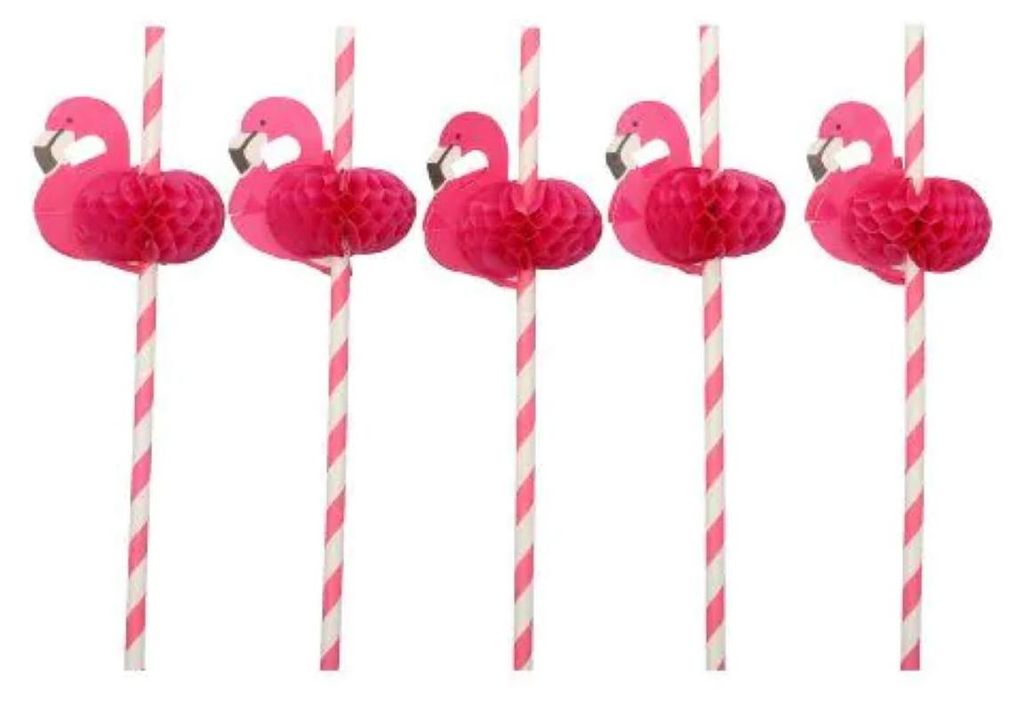 PAPSTAR 87782 PAPSTAR cannuccia di carta "Flamingo", 200 Immagine del prodotto 