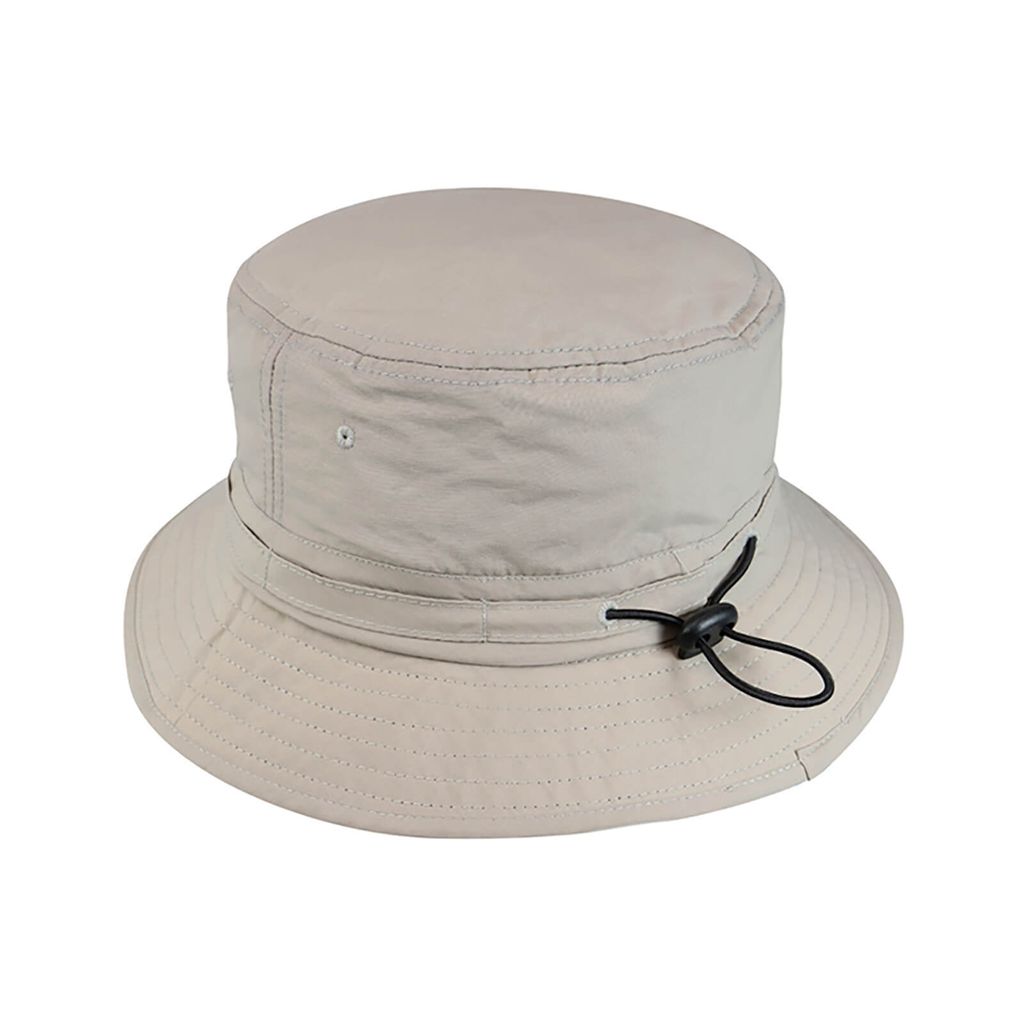 Fiebig Fischerhut uni mit Tunnelzug Beige Gr. 58