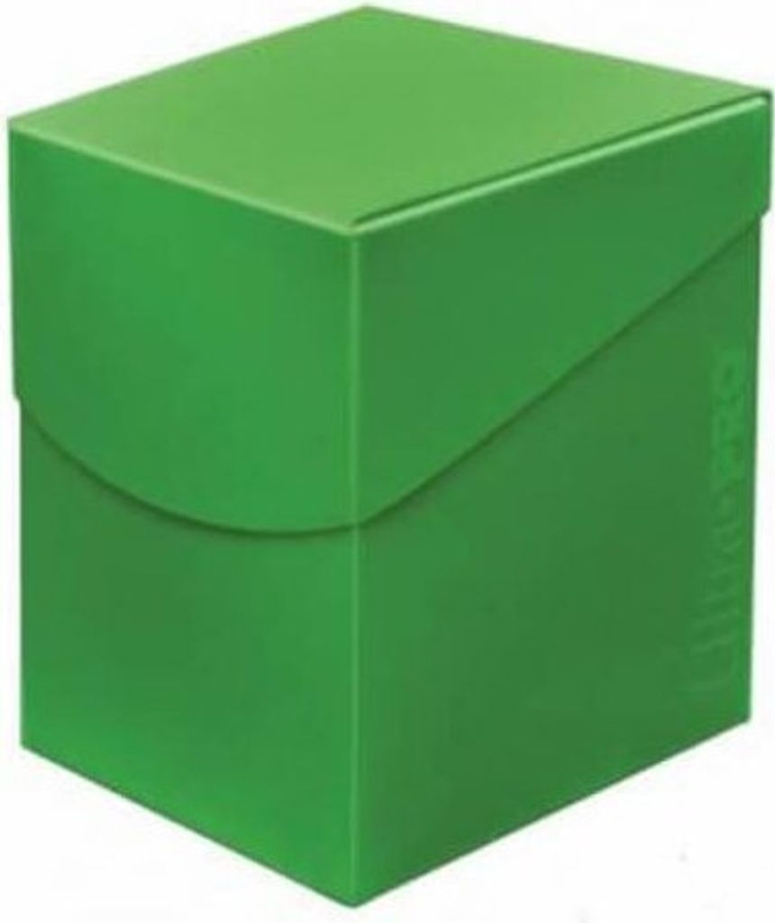 Ultra Pro Deckbox 100+ Eclipse , Farbe:Lime Green