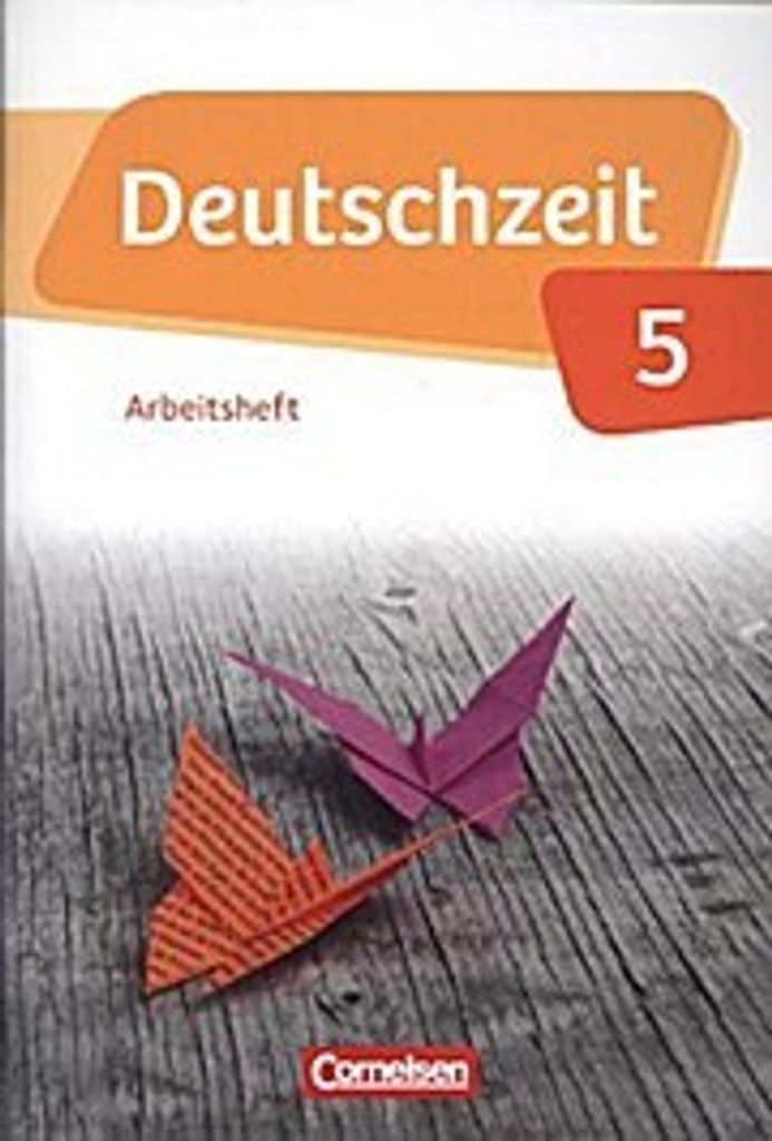 Deutschzeit 5. Schuljahr. Arbeitsheft Produktbild 