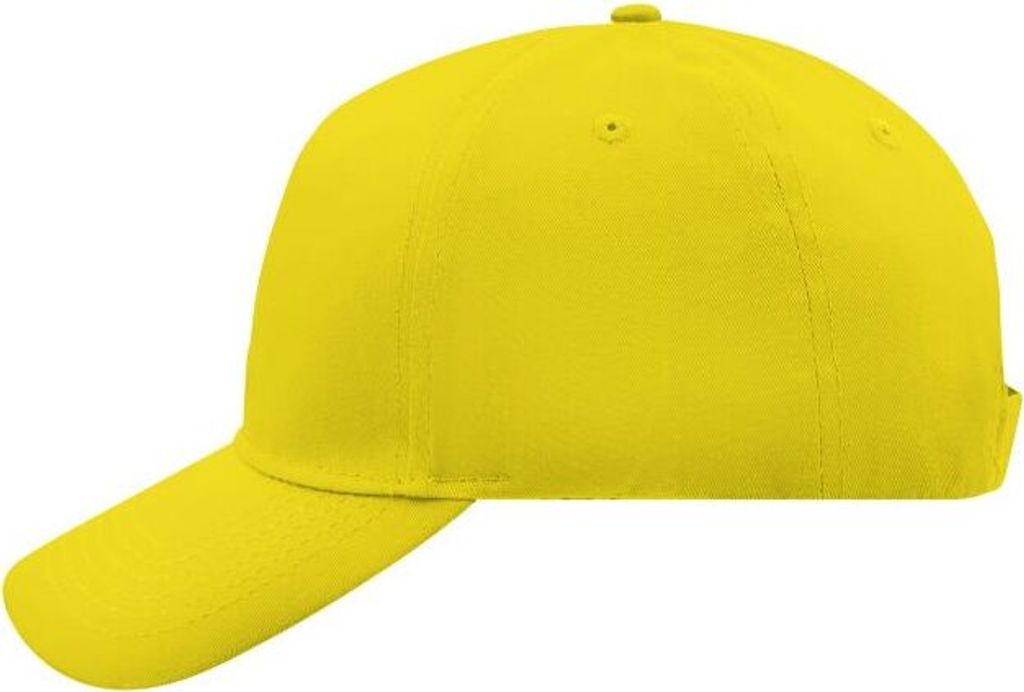 5 Panel Cap mit ungebürsteter Oberfläche sun-yellow, Gr. one size