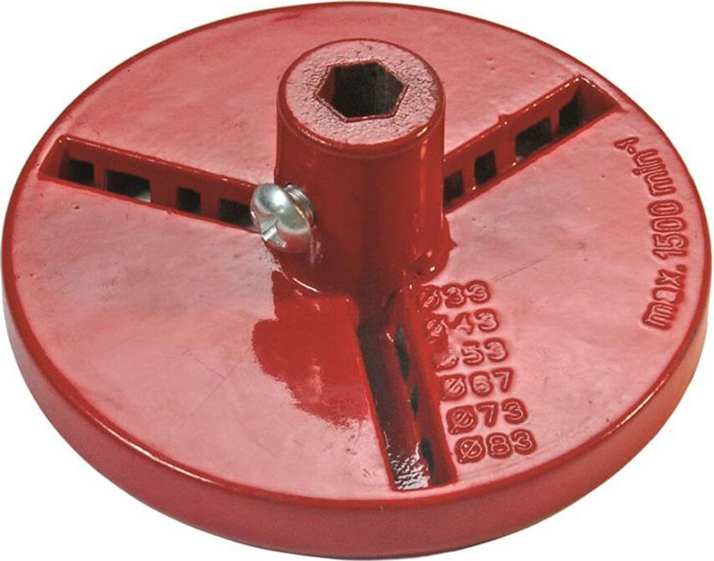 BGS 3915 Aufnahmeteller für Fliesenlochbohrsatz