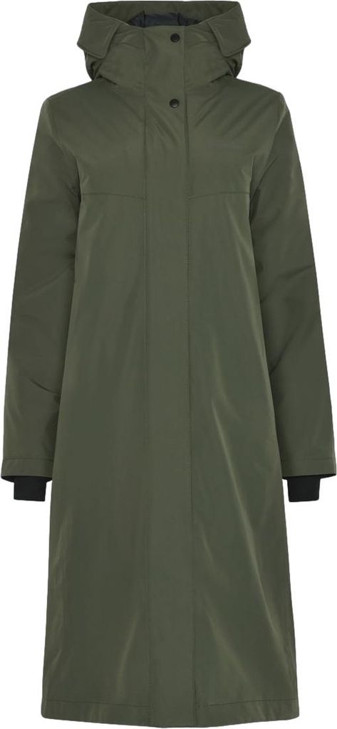 Didriksons Selina - Damen Parka, Größe:42, Farbe:deep green Produktbild 