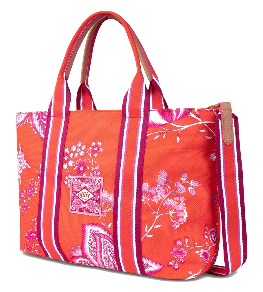 Grand Sac Cabas Femme Multicolore Oilily Tara avec Bandoulière Sits - 2
