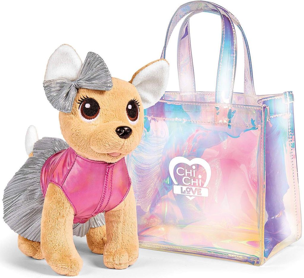 Simba Chi Chi Love Shimmer Kuschelhund in der Tasche
