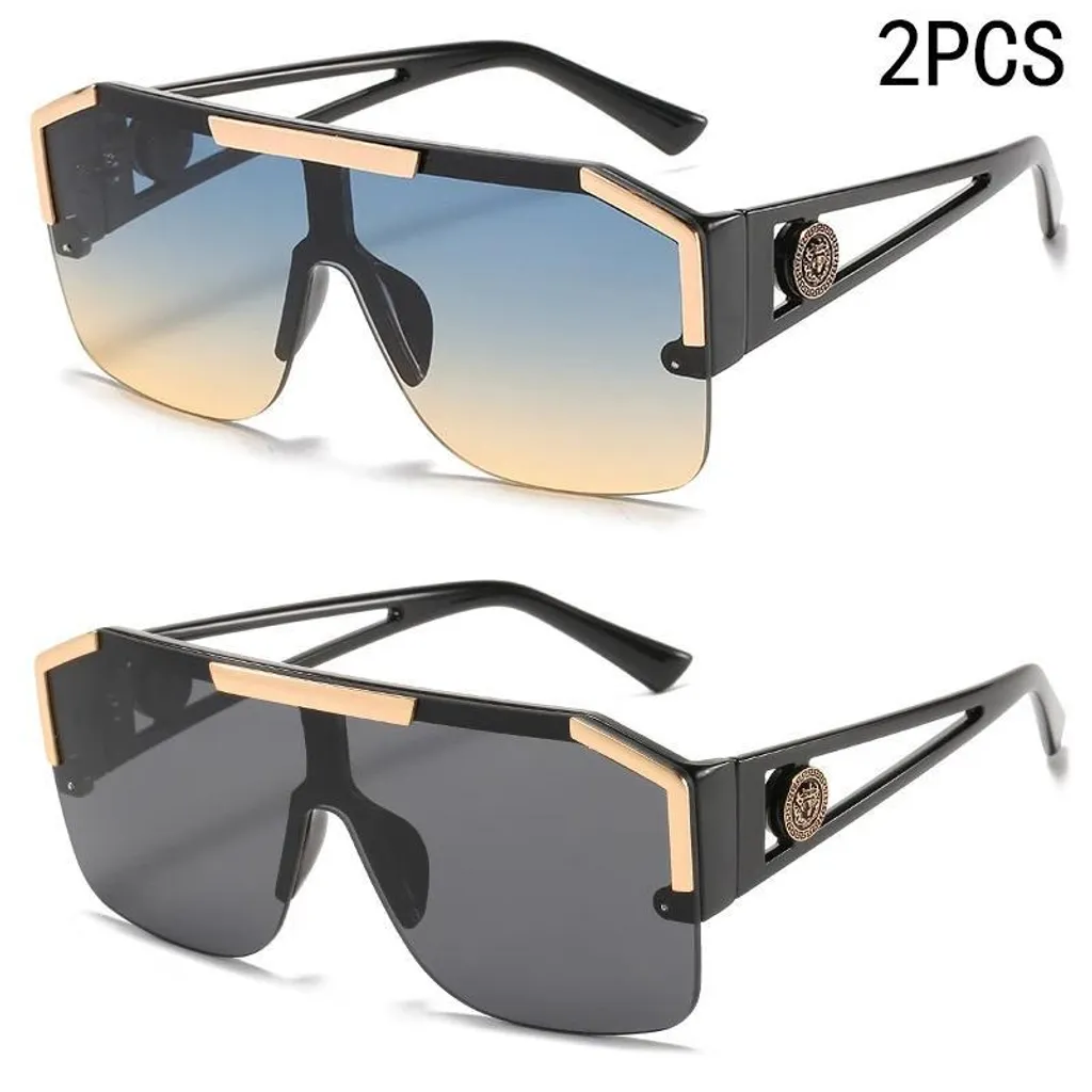 Lunettes de soleil pour randonnée et conduite protection UV noir jaune