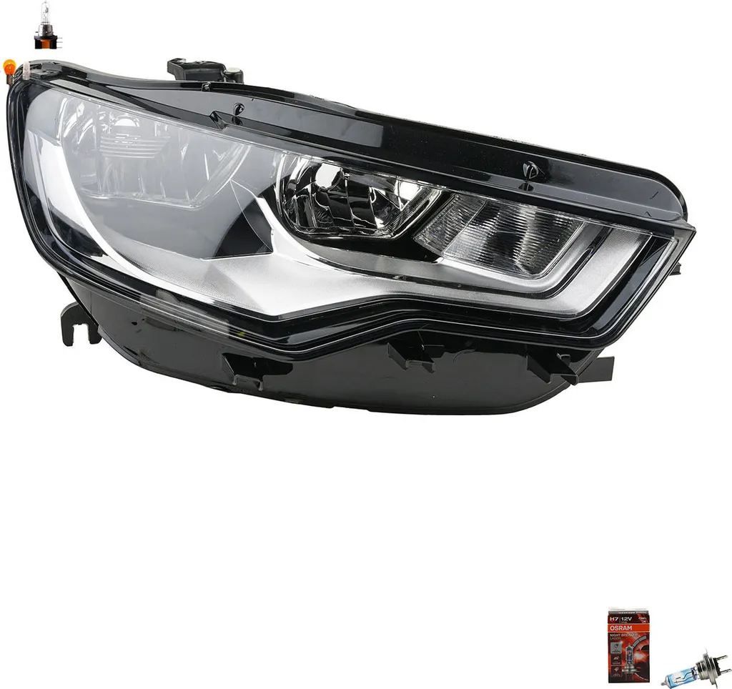 Upgrade Illuminazione Audi A6 4G: Faro Johns + Osram Laser Destro