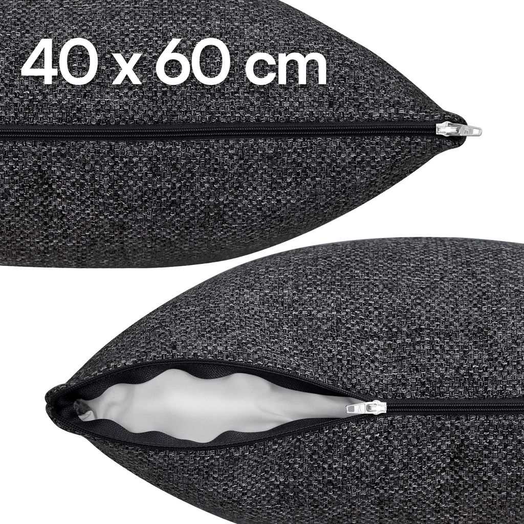 Selfitex 2er Set 40x60 cm, Sofakissen mit Füllung und Produktbild 5